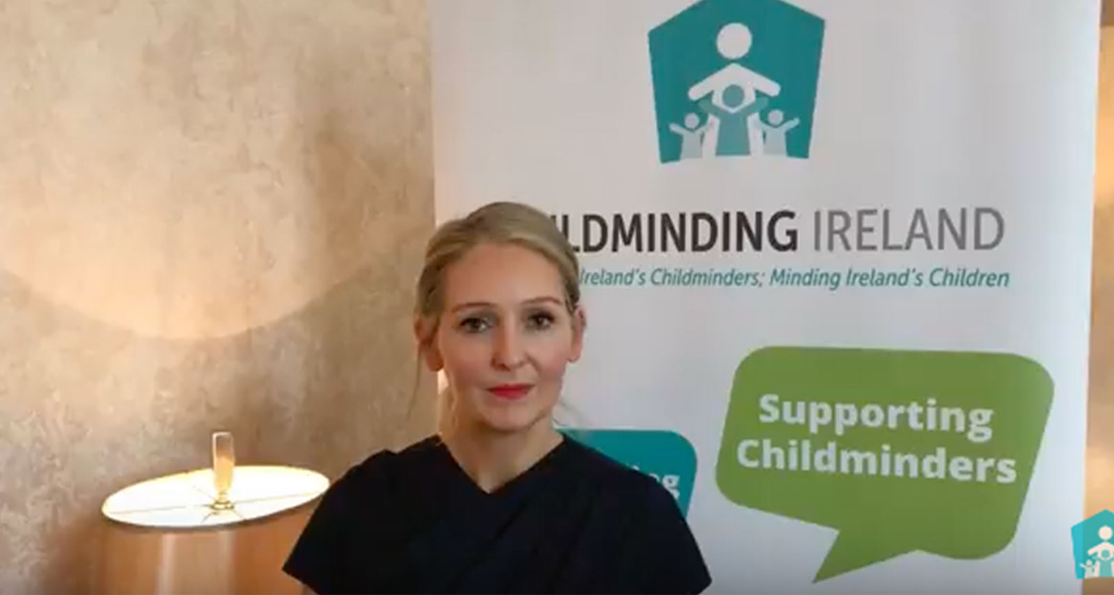 Allison Keating speaking at Childminding Ireland AGM2017
