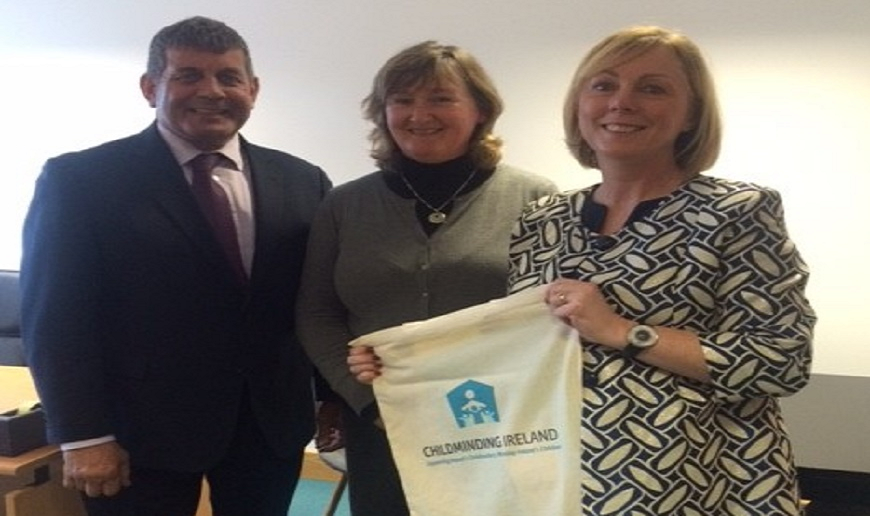 Ministers Visit Childminding Ireland Offices