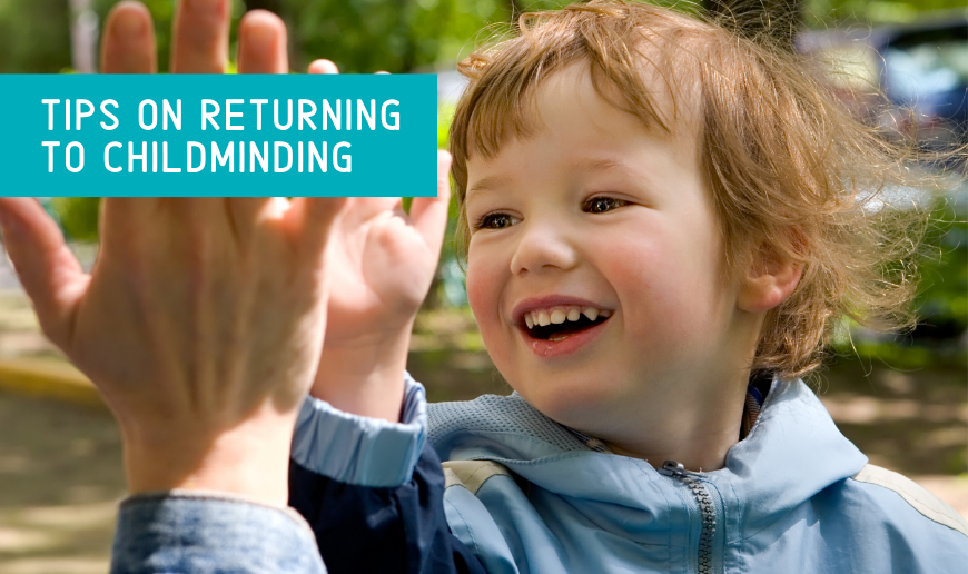 What to Expect as Children Return to Childminding